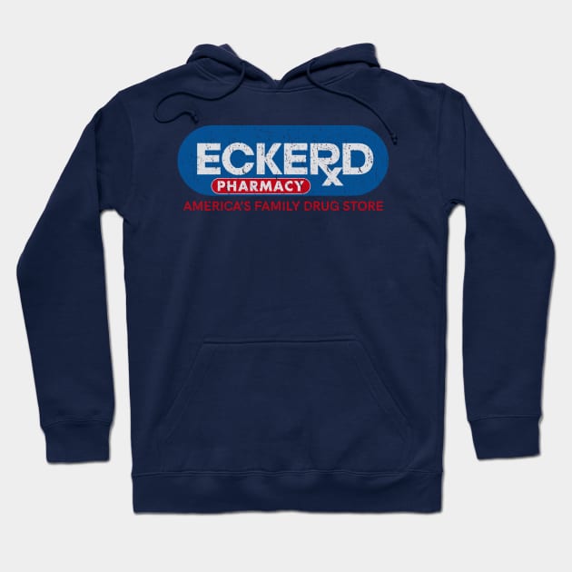 Distressed Eckerd Pharmacy Hoodie by Tee Arcade